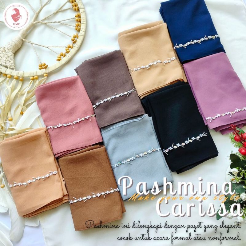 PASMINA CARISSA | PASMINA PAYET | PASMINA PAYET TAPI | PASMINA