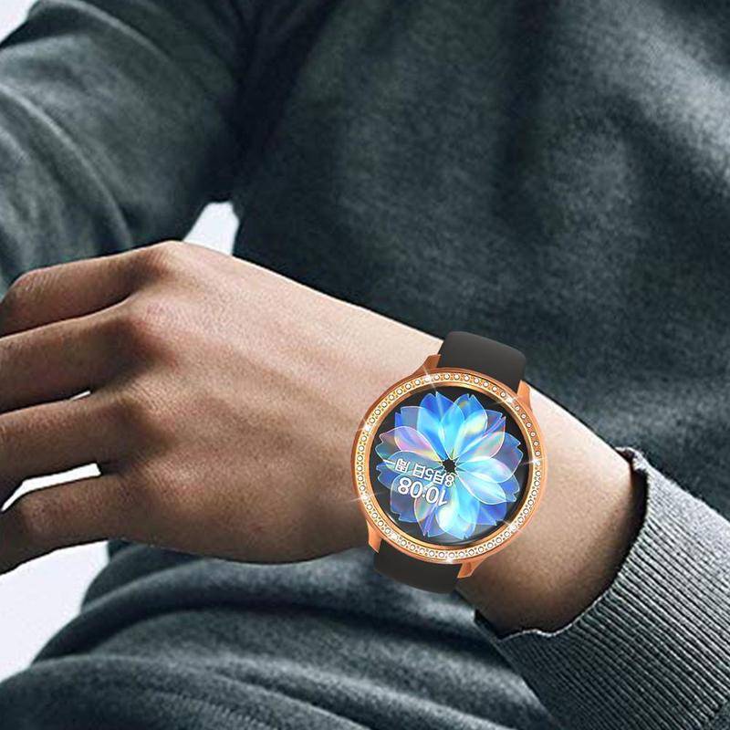 Casing Bumper Case Samsung Galaxy active 2 40mm 44mm Hias Berlian Imitasi Berkilau Tahan Lama