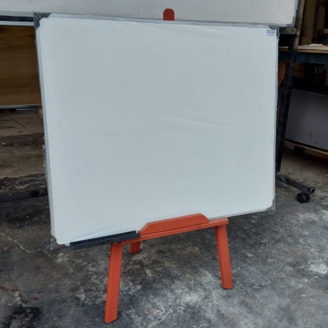 

whiteboard set kaki kayu 60 x 80cm
