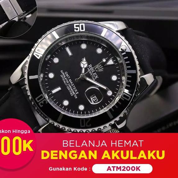 TOP SELLER Jam Tangan Pria - Formal - ROLEX RT-J C@D6 ..