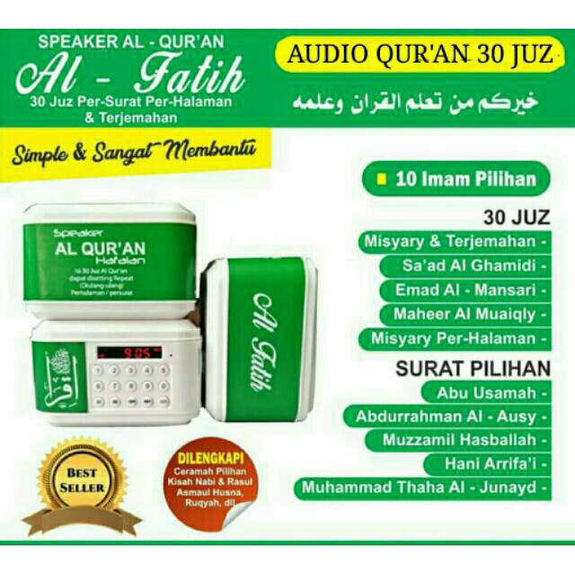 Speaker Quran Murottal 30 Juz