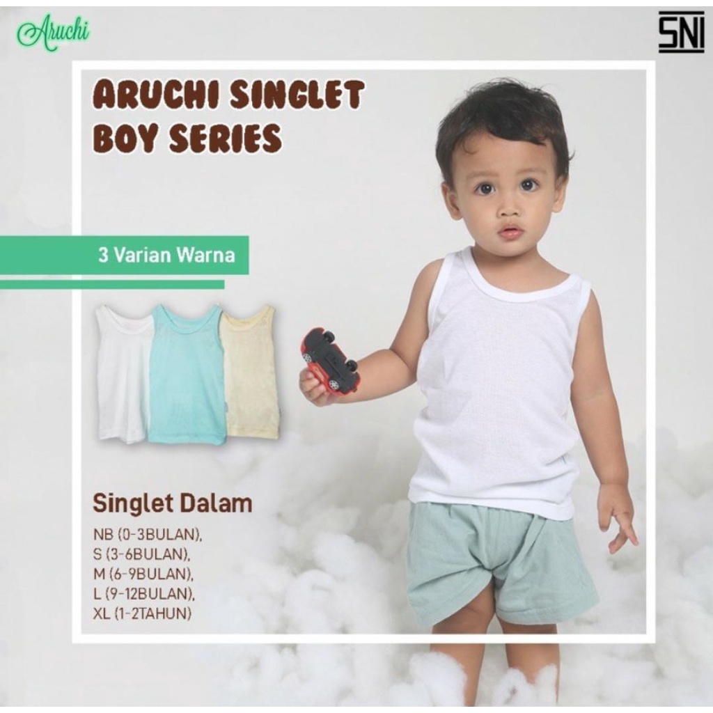 ARUCHI SINGLET BAYI DAN ANAK / SINGLET BAYI