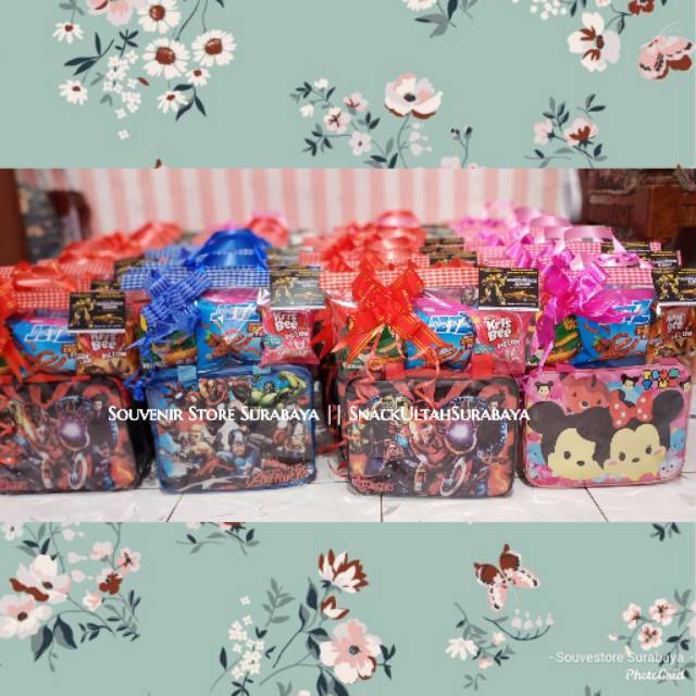 

Murah !!! Souvenir Tas Ulang Tahun / Snack Ultah Surabaya / Souvenir Snack Ulang Tahun Anak