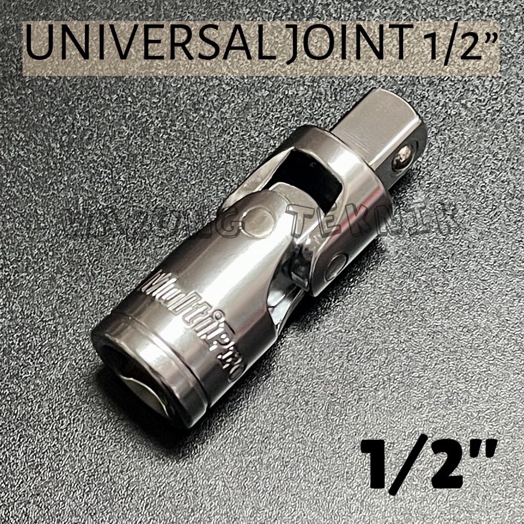 UNIVERSAL JOINT - SAMBUNGAN SOK SOCK FLEXIBLE 1/4&quot;DR 3/8&quot;DR 1/2&quot; DR
