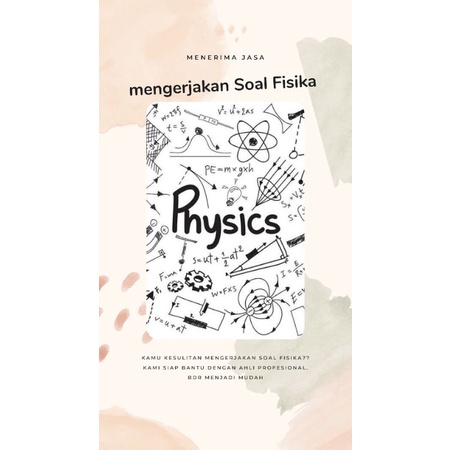 Bimbingan belajar fisika (konsul tugas atau PR)