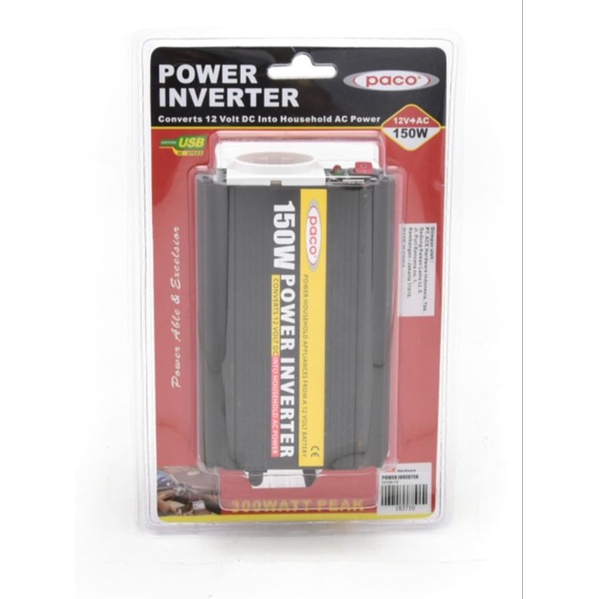 Power Inverter IV150-12 PACO rubah Arus Listrik dc ke ac