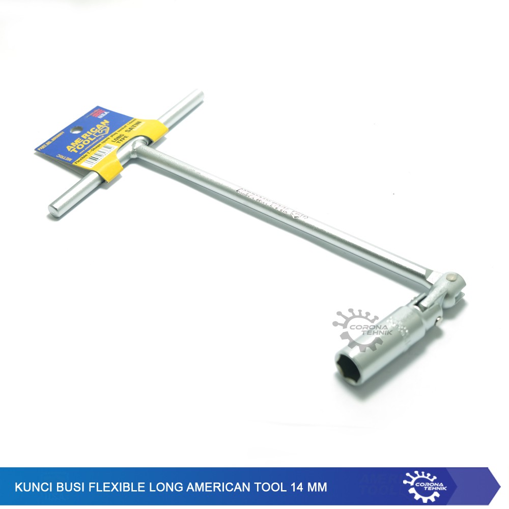 Kunci Busi Flexible Long American Tool 14 mm