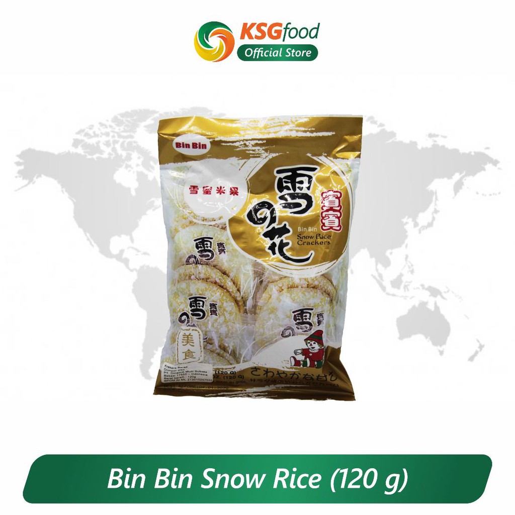 

BIN BIN SNOW Rice Crackers 120GR