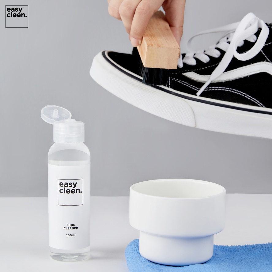 Shoe Cleaner 100ml + Standard Brush | Pembersih Sepatu Sikat Sabun Cuci Sneakers by Easy Cleen-6