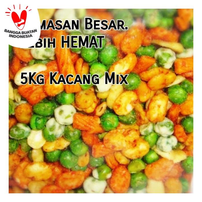 

5KG Kacang mix / kacang campur 5macam. GROSIR 5KG MIX