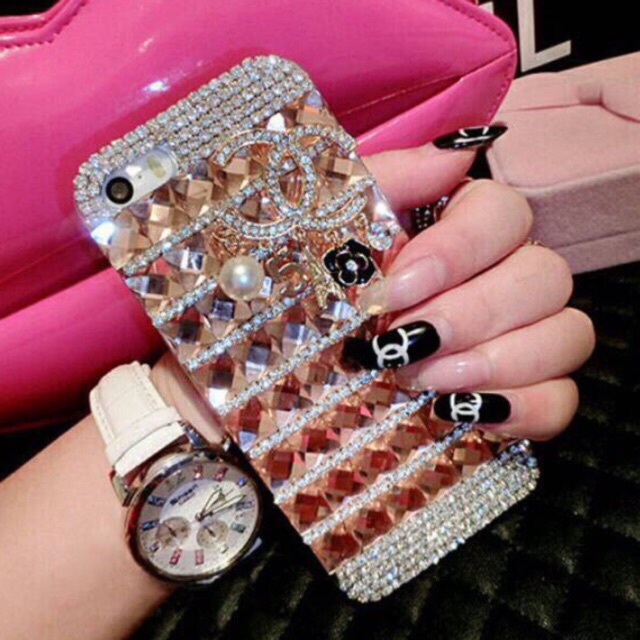 Casing Bling Bling CH Gold Case all type made by order Samsung A7 Samsung S10plus Note 9 All Type