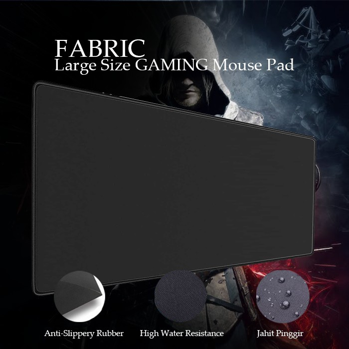 Mousepad Motif Gaming Panjang Size 80x30Cm