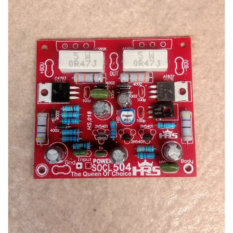 kit driver socl 504 500 Watt mono