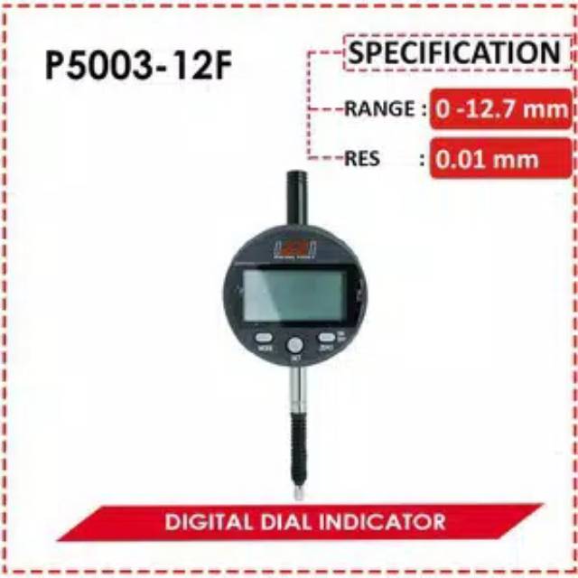 

Izzi brt digital protractor 0-360 derajat p5003-12f