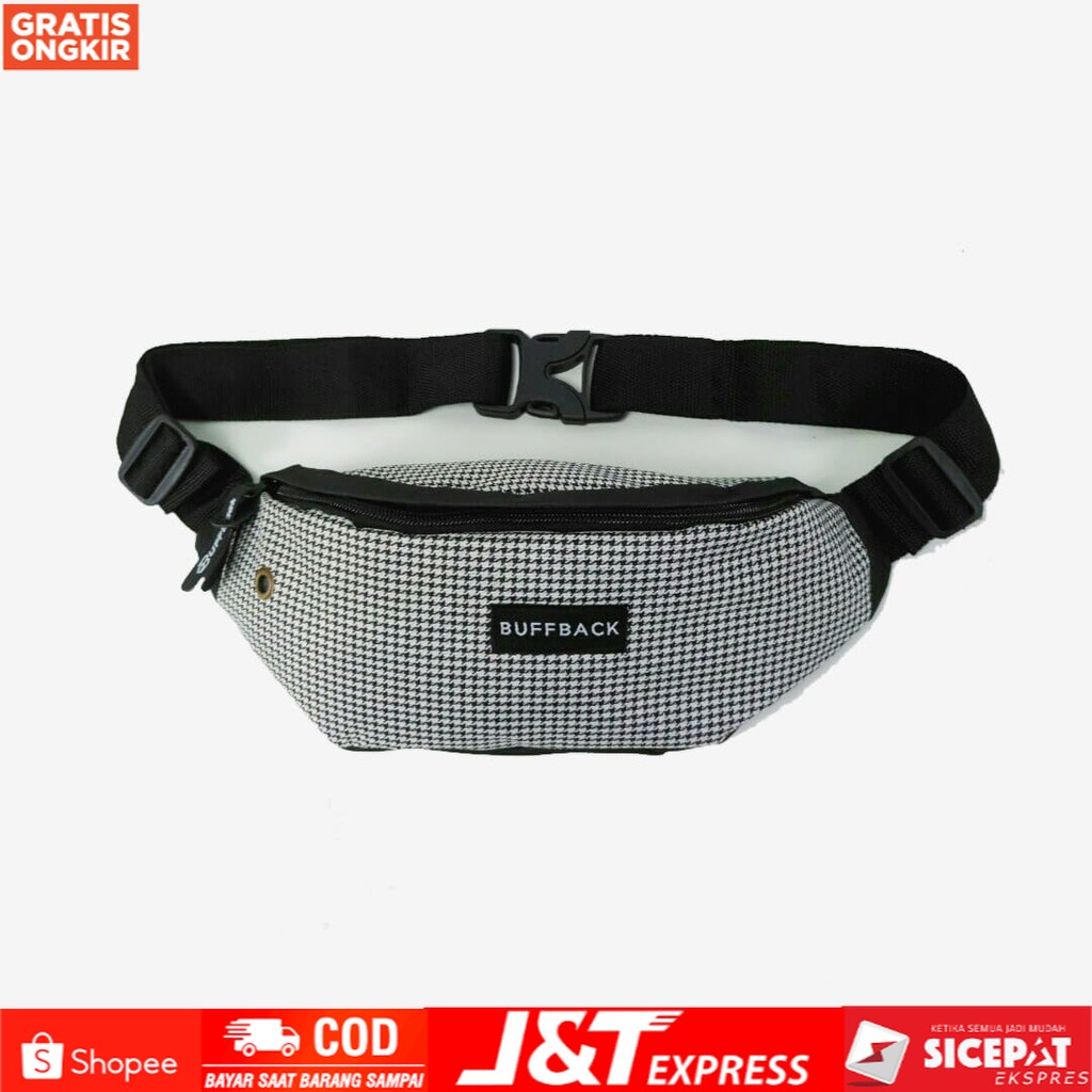 TAS WAISTBAG WANITA TAS SLEMPANG CEWEK ORIGINAL LION WHITE TAS PINGGANG TAS HANGOUT SLINGBAG OUTDOOR