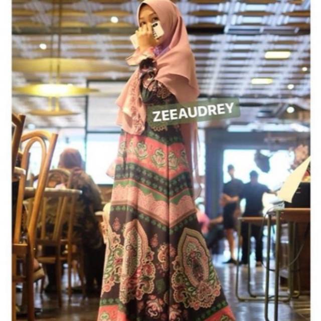 Gamis set gimbya ethnic zeeaudrey