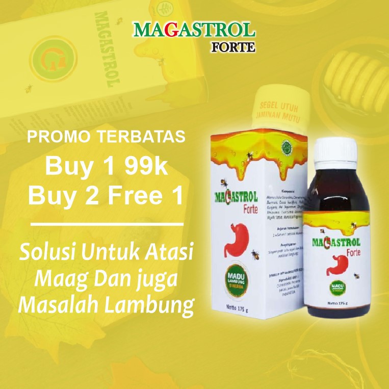 

Madu Herbal Magastrol Forte Untuk Mengobati Penyakit Maag & Lambung