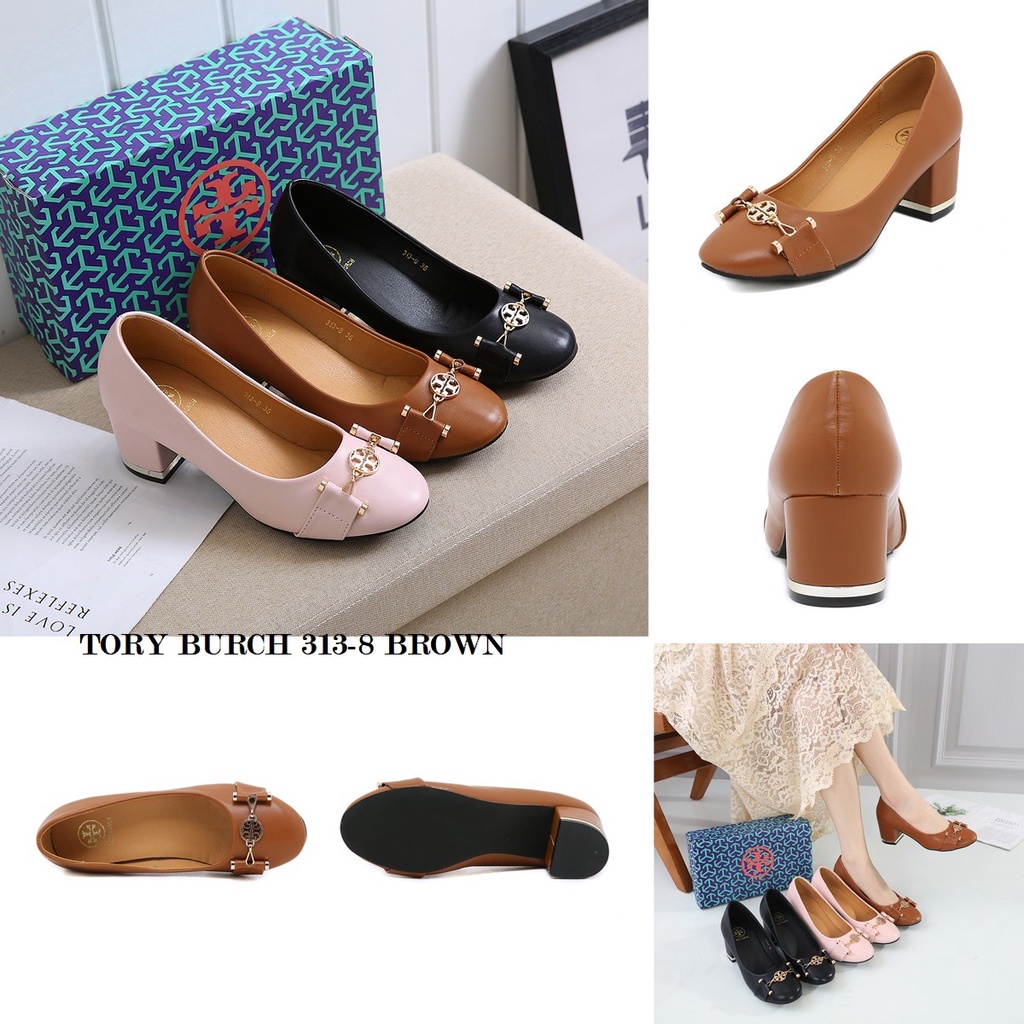 SEPATU KERJA WANITA HEELS PLATFORM SHOES 313-8