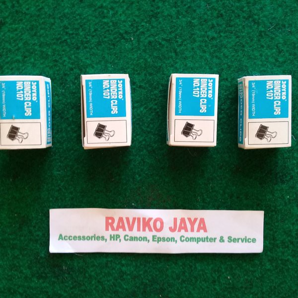 

JOYKO BINDER CLIP NO 107 19MM PENJEPIT KERTAS