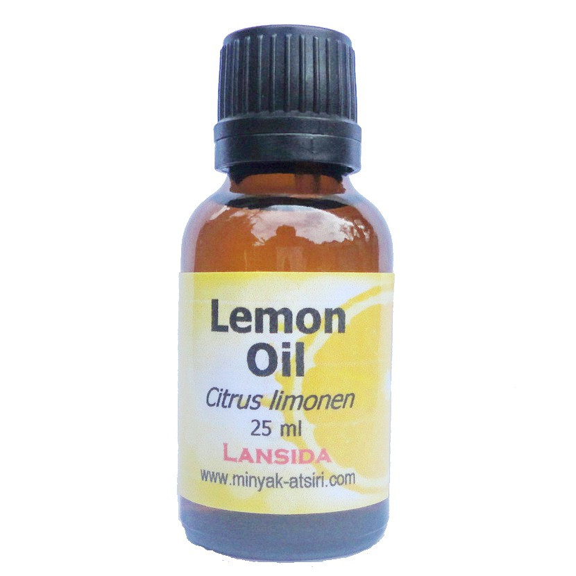 Lemon Essential Oil Minyak Atsiri Kulit Jeruk Lemon Citrus Limon