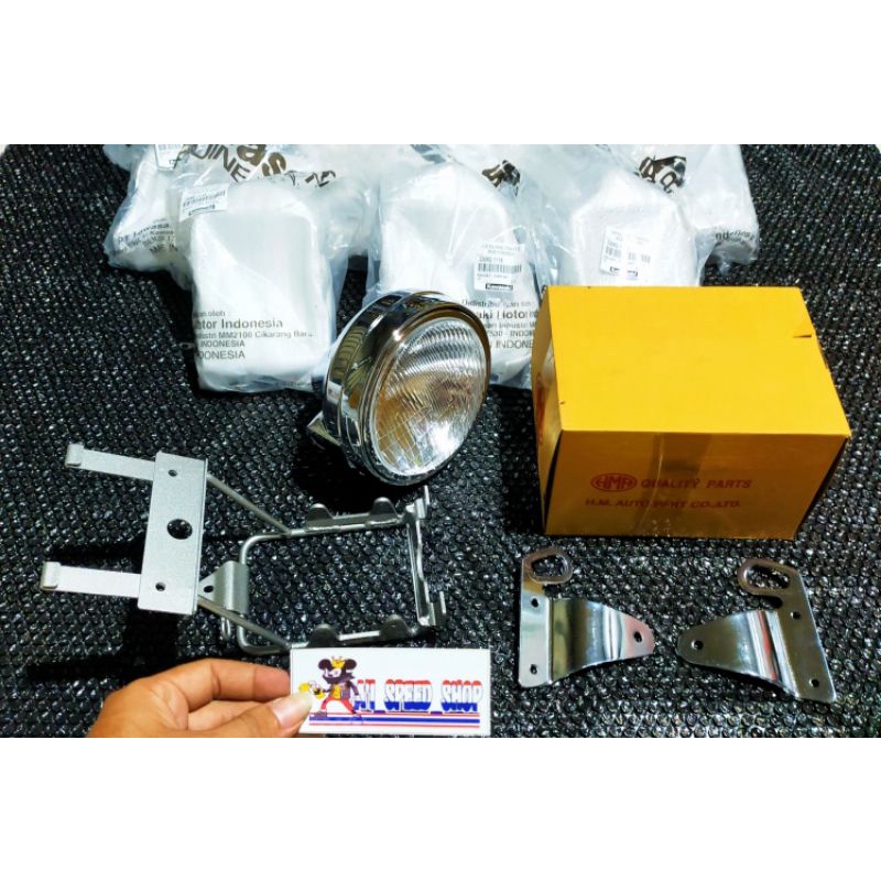 lampu depan ninja R ss paketan lampu ninjaSS ninjaR lampu hma thailand lampu ninja breket lampu