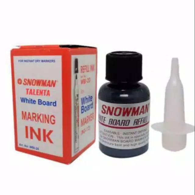 

Refil spidol white board snowman / isi ulang tinta spidol whiteboard