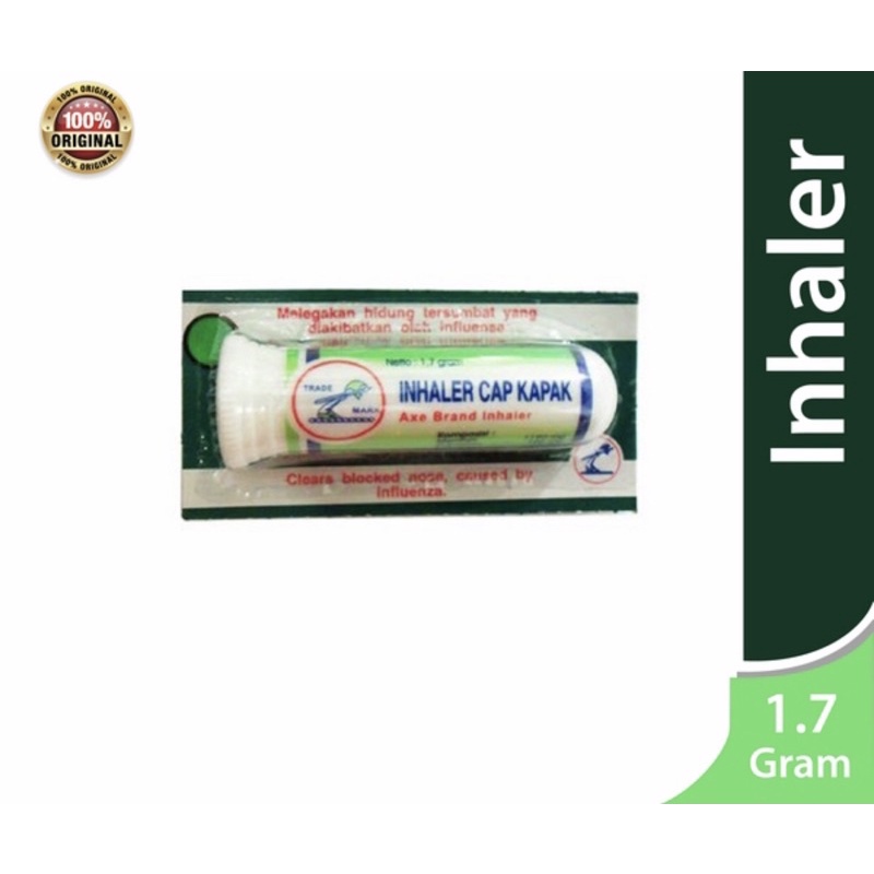 Inhaler cap kapak ( melegakan hidung tersumbat )