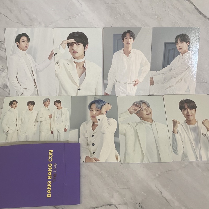BTS BBC bangbangcon pc mpc mini photocard official rm jin suga jhope jimin v jungkook jk taehyung se