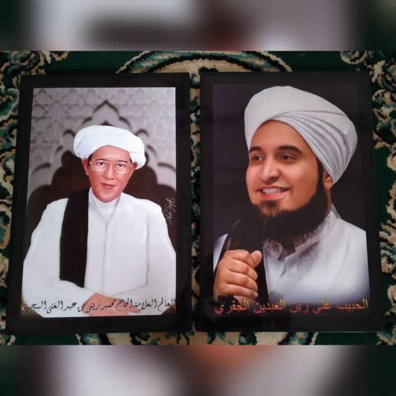 FOTO ULAMA HABIB ALI AL JUFRI & ABAH GURU SEKUMPUL