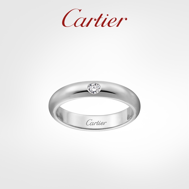 silver ring cartier
