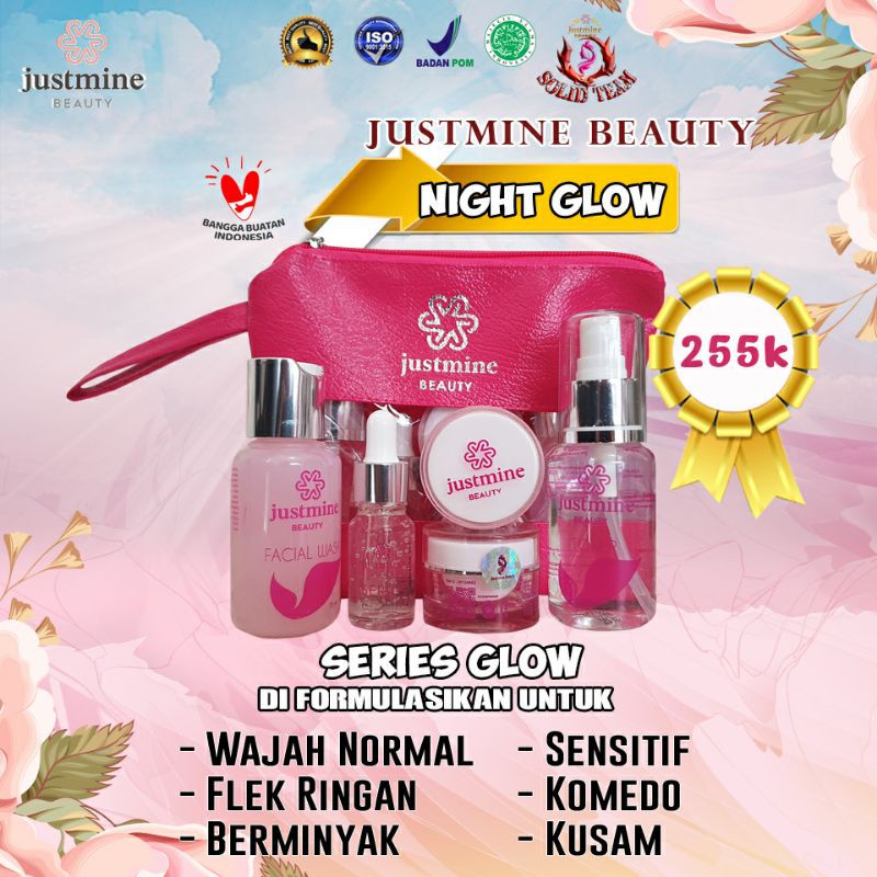 JUSTMINE GLOW JELLY ACNE MORE REMOVE SPOT ULTIMA COD SKINCARE BPOM-1