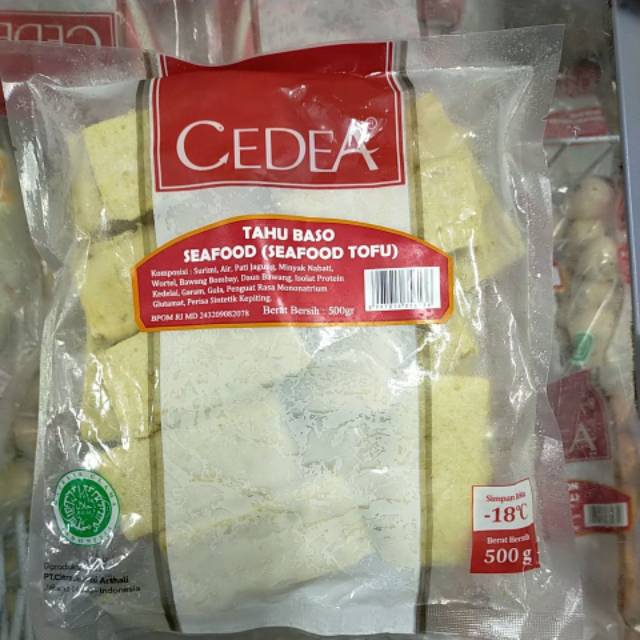 

Cedea tahu baso seafood (seafood tofu) 500gr