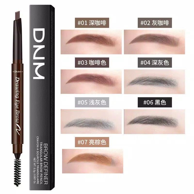 Medan Termurah Tahan lama Drawing eyebrow waterproff DNM brow definer