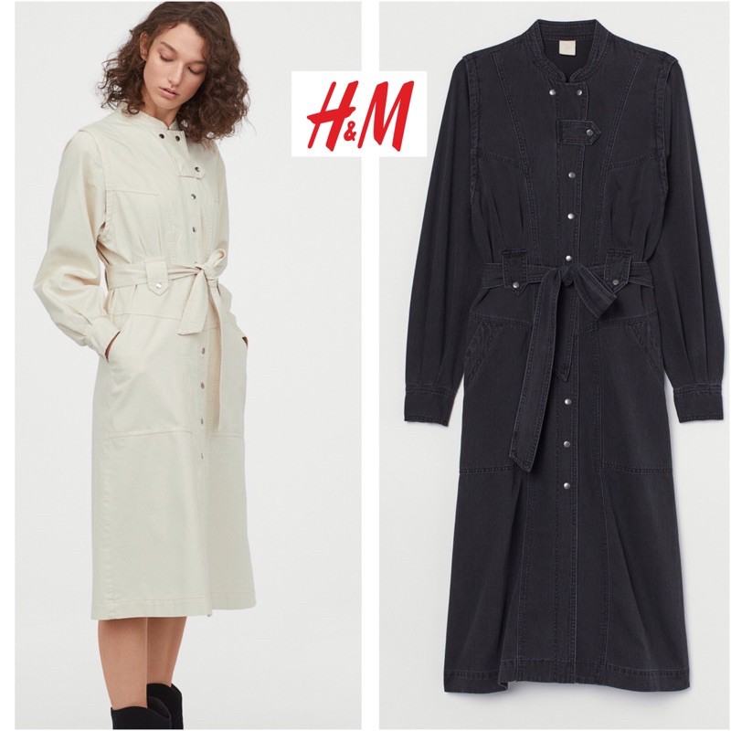 H&M DENIM SHIRT DRESS