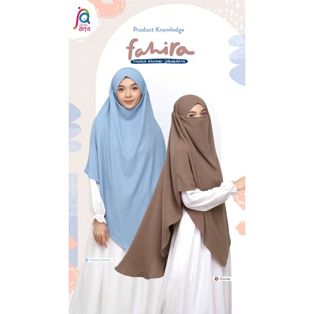 FAHIRA FRENCH KHIMAR JILBAB ARFA / AFRA