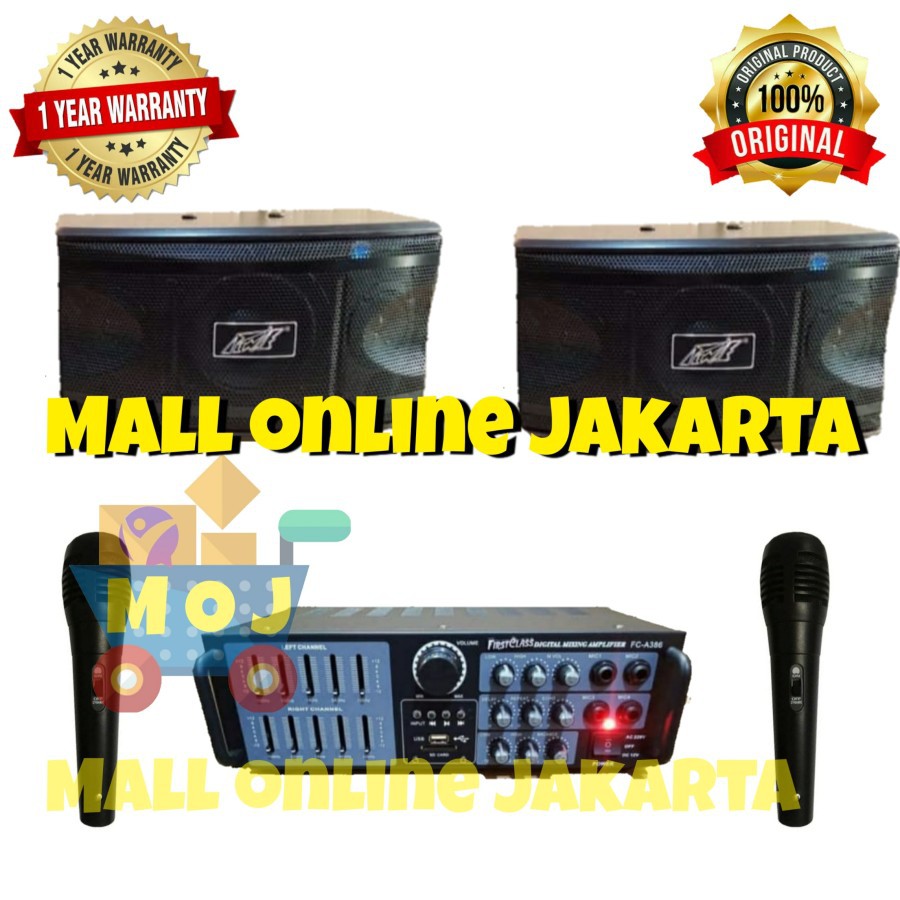 Paket karaoke peawie bluetooth original paketan sound system