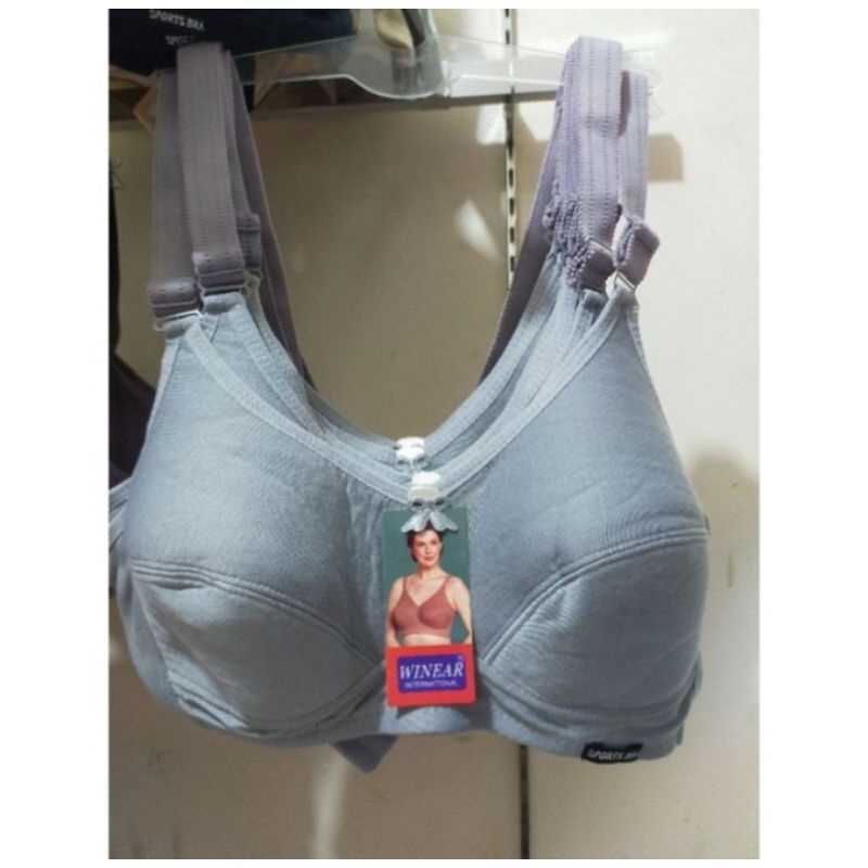 Bh Sport Winear - Bh Tanpa Busa Cup Besar Khusu Ukuran Jumbo // 44 46 48