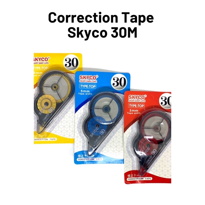 

TAPE CORRECTION 30M SKYCO
