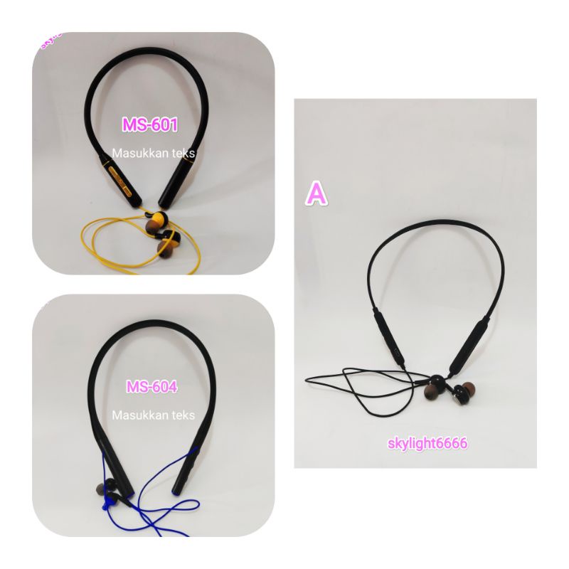 Headset Bluetooth A-MS Returan/Rusak