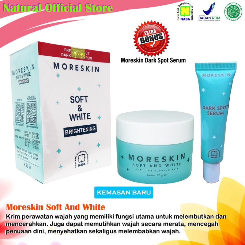 Moreskin Soft & White NASA
