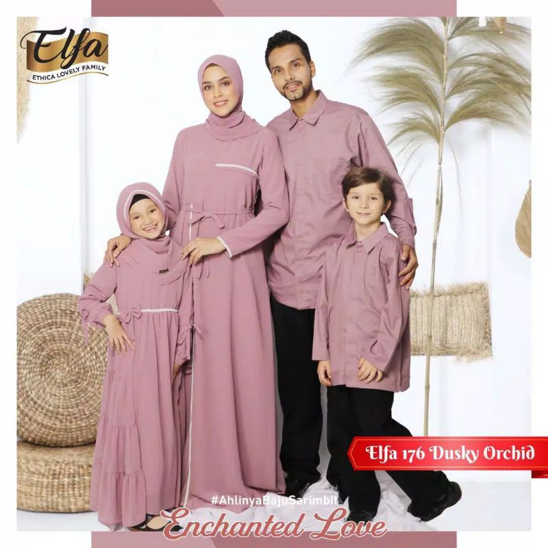 SARIMBIT ETHICA ELFA 176 DUSKY ORCHID |Kagumi 178 |Kahfi 129 |Kagumi kids 70 |Kahfi kids 100