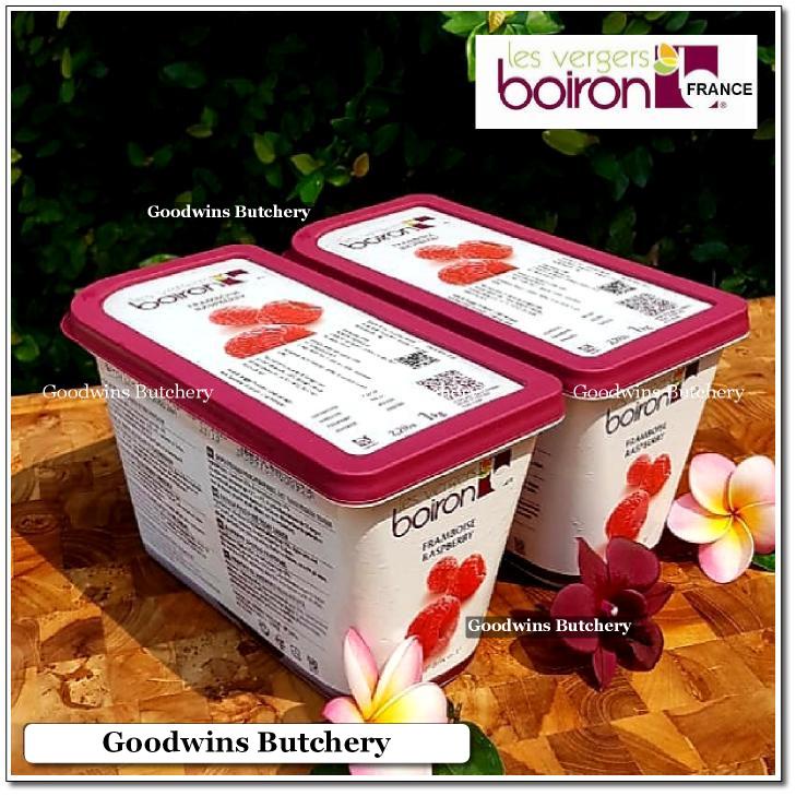 

FRAMBOISE RASPBERRY Fruit frozen puree Boiron France 1kg