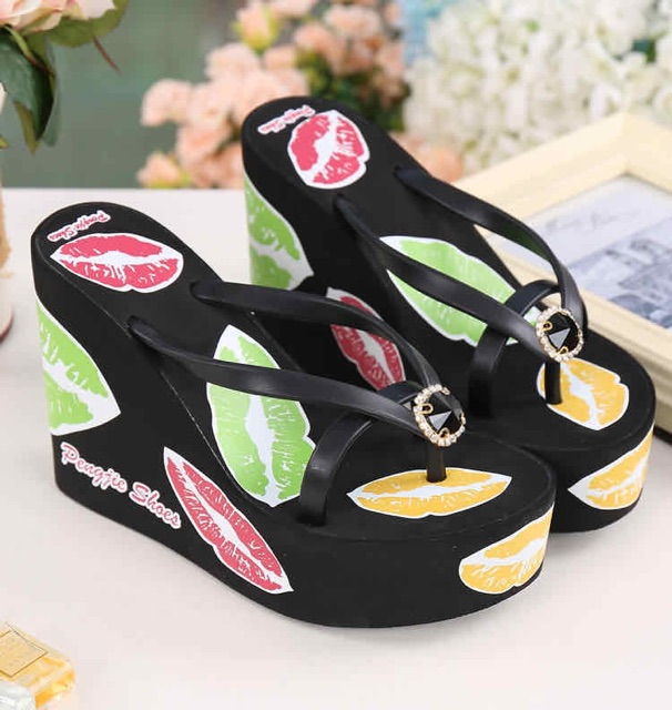 [GROSIR][COD] SEVEN_DAY TERBATAS WEDGES  WANITA SANDAL WANITA W-07