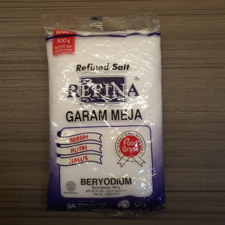 

Garam Refina Garam Meja Beriodium Refina Salt 500 Gr Food Grade