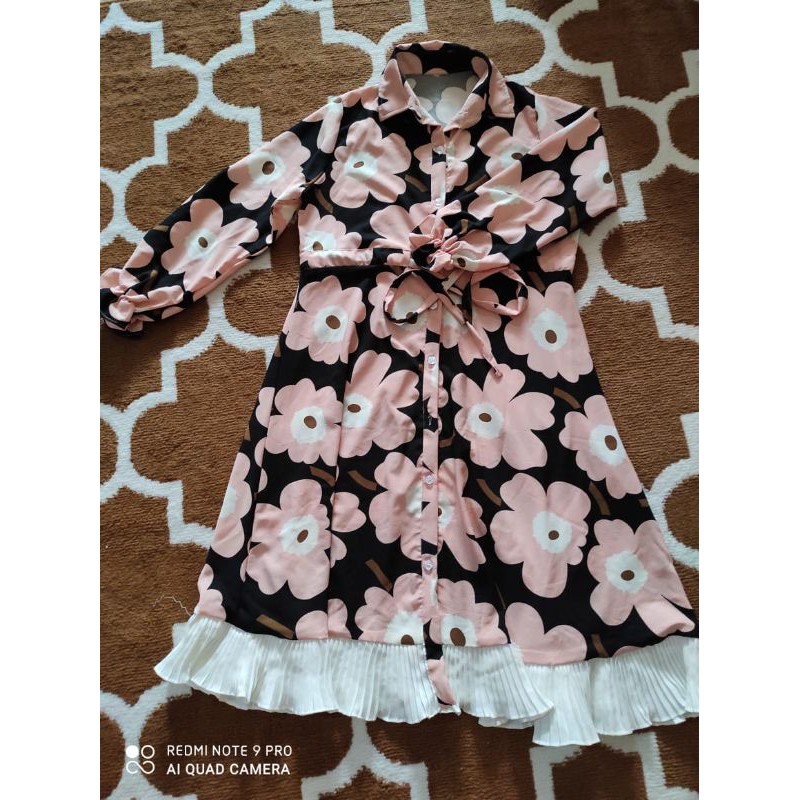 tunik bunga besar candy lady