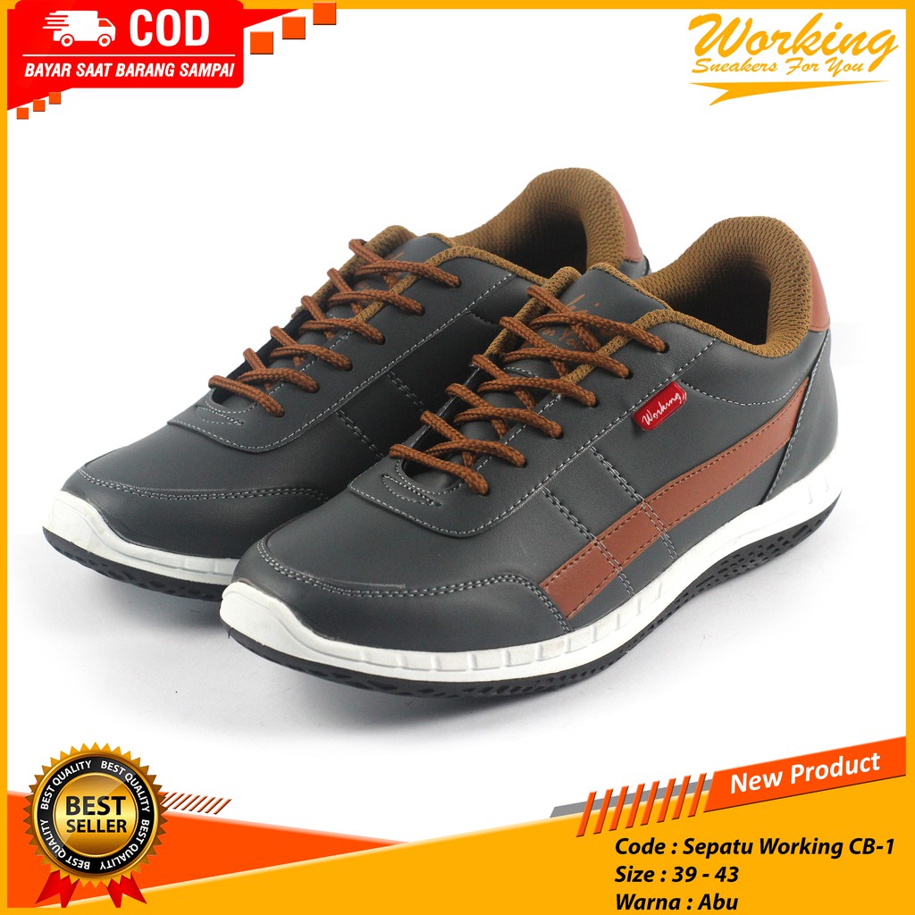 Working Sneakers For You Sepatu Pria Kasual CB-01