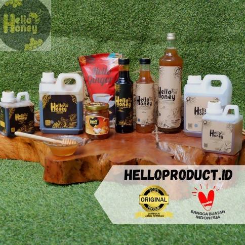 

Madu Murni Asli - Natural Raw Honey Hello Honey 600 Gram