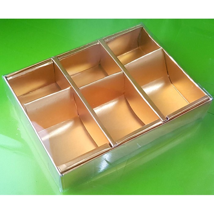 

Sekat Coklat isi 6 / Per 10 pc / Kotak Karton Kue Kering