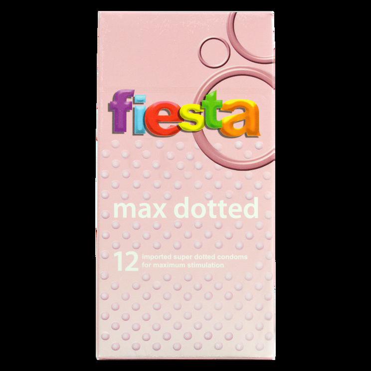 Bayar Ditempat Fiesta Kondom Max Dotted - 12 Pcs - Kondom Bergerigi ORIGINAL