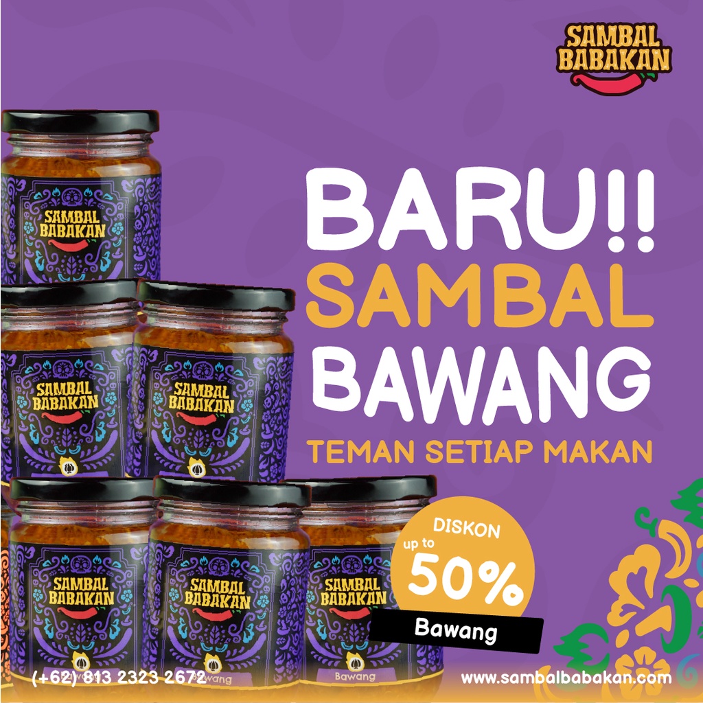 

Sambal Babakan Sambal Bawang Sambel Rumahan 220 ML